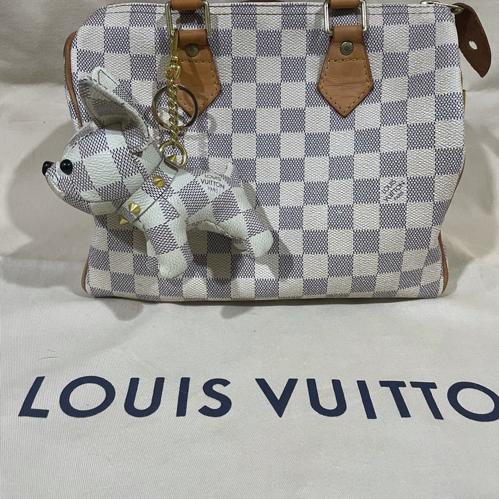 Louis Vuitton Damier Azure Speedy 25